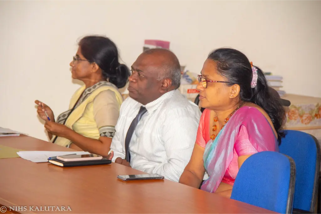 Dr Rajesh Sambhajirao, WHO Country Representative, along with senior officials from the Ministry of Health and WHO, visited the National Institute of Health Sciences (NIHS). The delegation was welcomed by the Director, Dr. Nanthakumaran, and the NIHS consultants, and toured key service and training facilities. The team appreciated NIHS’s roadmap towards becoming a WHO Collaborating Centre and pledged full support for the upcoming centenary celebrations.