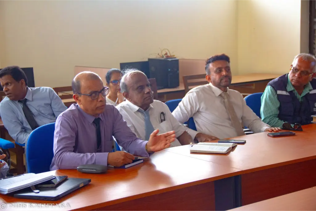 Dr Rajesh Sambhajirao, WHO Country Representative, along with senior officials from the Ministry of Health and WHO, visited the National Institute of Health Sciences (NIHS). The delegation was welcomed by the Director, Dr. Nanthakumaran, and the NIHS consultants, and toured key service and training facilities. The team appreciated NIHS’s roadmap towards becoming a WHO Collaborating Centre and pledged full support for the upcoming centenary celebrations.