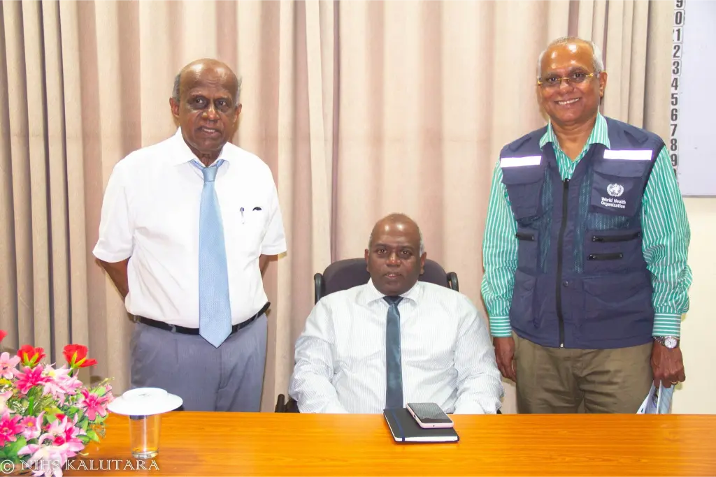 Dr Rajesh Sambhajirao, WHO Country Representative, along with senior officials from the Ministry of Health and WHO, visited the National Institute of Health Sciences (NIHS). The delegation was welcomed by the Director, Dr. Nanthakumaran, and the NIHS consultants, and toured key service and training facilities. The team appreciated NIHS’s roadmap towards becoming a WHO Collaborating Centre and pledged full support for the upcoming centenary celebrations.