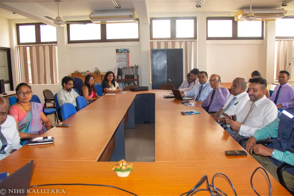 Dr Rajesh Sambhajirao, WHO Country Representative, along with senior officials from the Ministry of Health and WHO, visited the National Institute of Health Sciences (NIHS). The delegation was welcomed by the Director, Dr. Nanthakumaran, and the NIHS consultants, and toured key service and training facilities. The team appreciated NIHS’s roadmap towards becoming a WHO Collaborating Centre and pledged full support for the upcoming centenary celebrations.