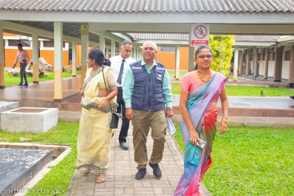 Dr Rajesh Sambhajirao, WHO Country Representative, along with senior officials from the Ministry of Health and WHO, visited the National Institute of Health Sciences (NIHS). The delegation was welcomed by the Director, Dr. Nanthakumaran, and the NIHS consultants, and toured key service and training facilities. The team appreciated NIHS’s roadmap towards becoming a WHO Collaborating Centre and pledged full support for the upcoming centenary celebrations.